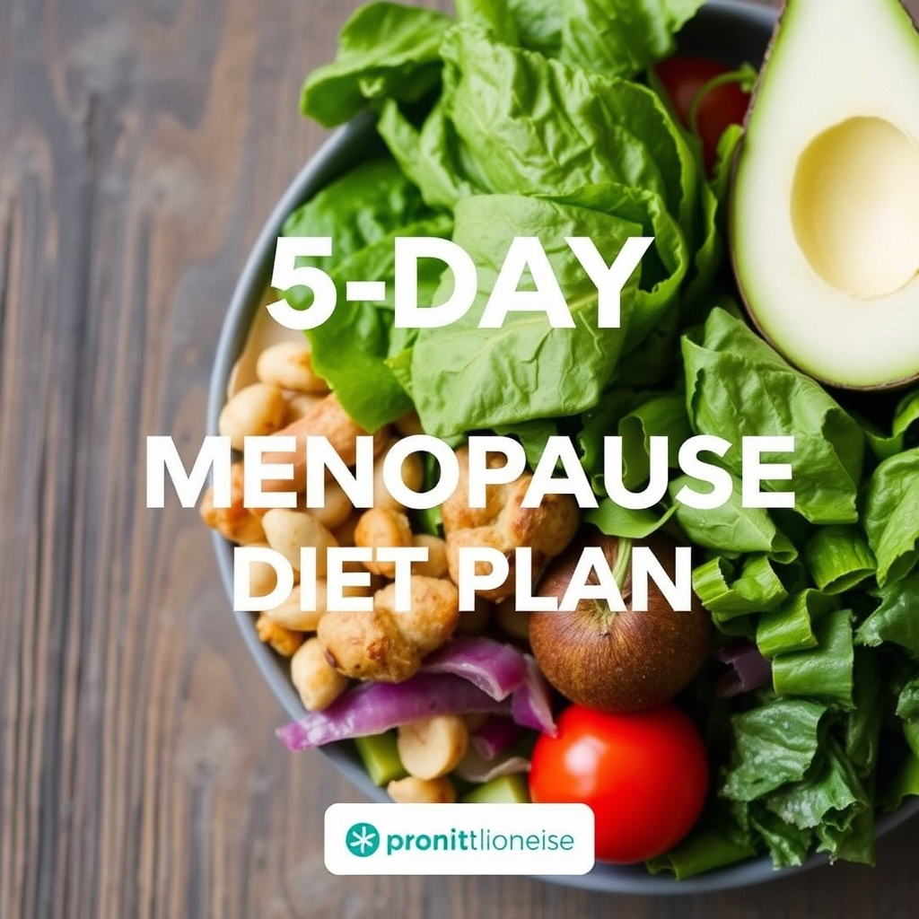The Menopause Diet: 5-Day Plan to Lose Weight