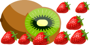 strawberry kiwi
